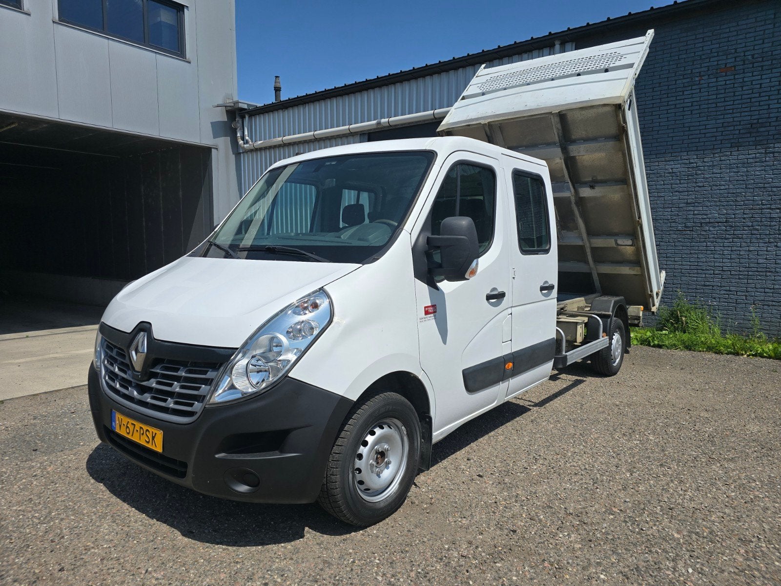 Renault Master 2.3 D kipper hydraulisch 2019, Achterwielaandrijving, Euro 6, 4 cilinders, Renault