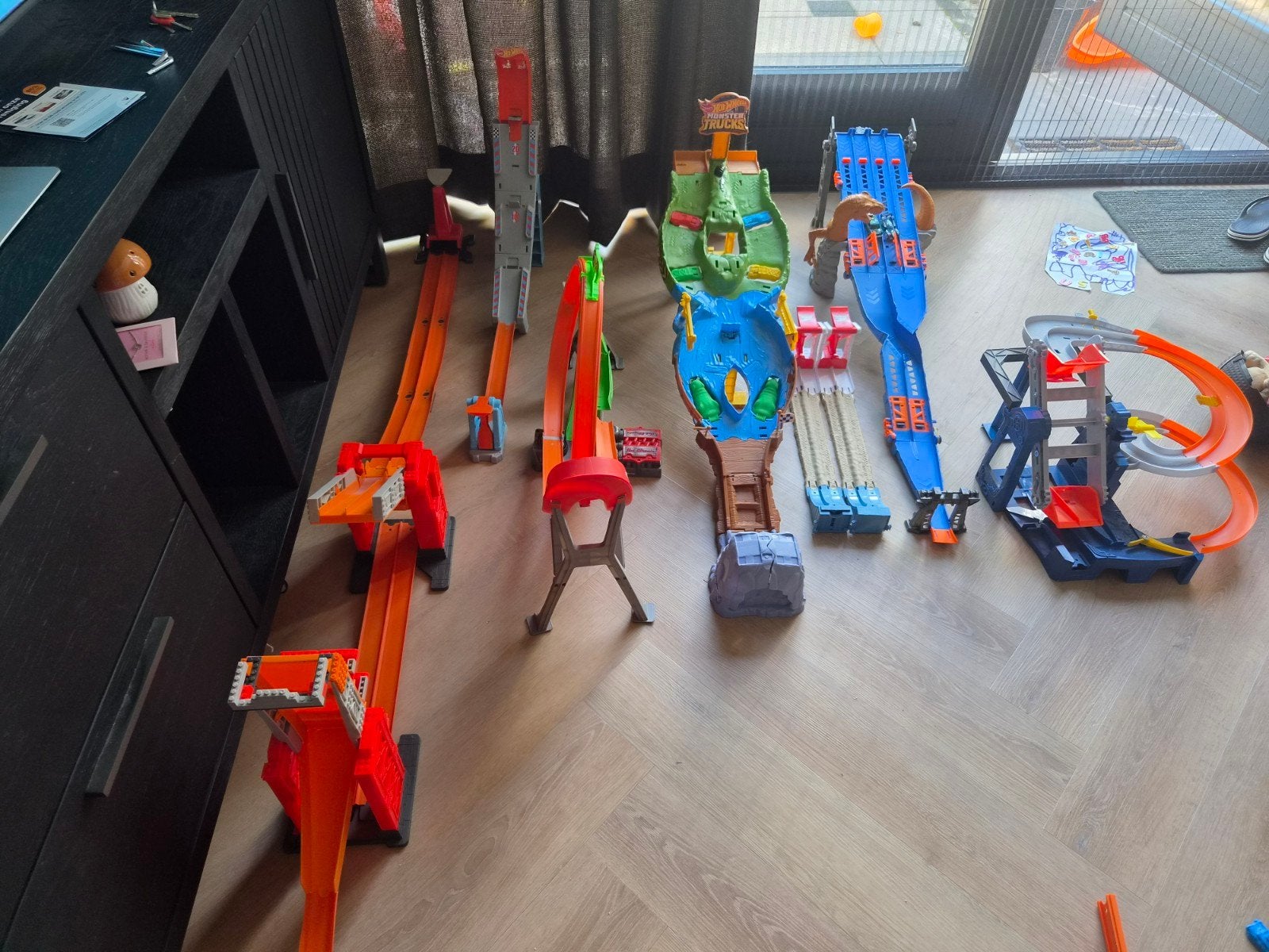 Hot Wheels Racebaan Sets, Ophalen, Hot Wheels, Handmatig, Racebaan