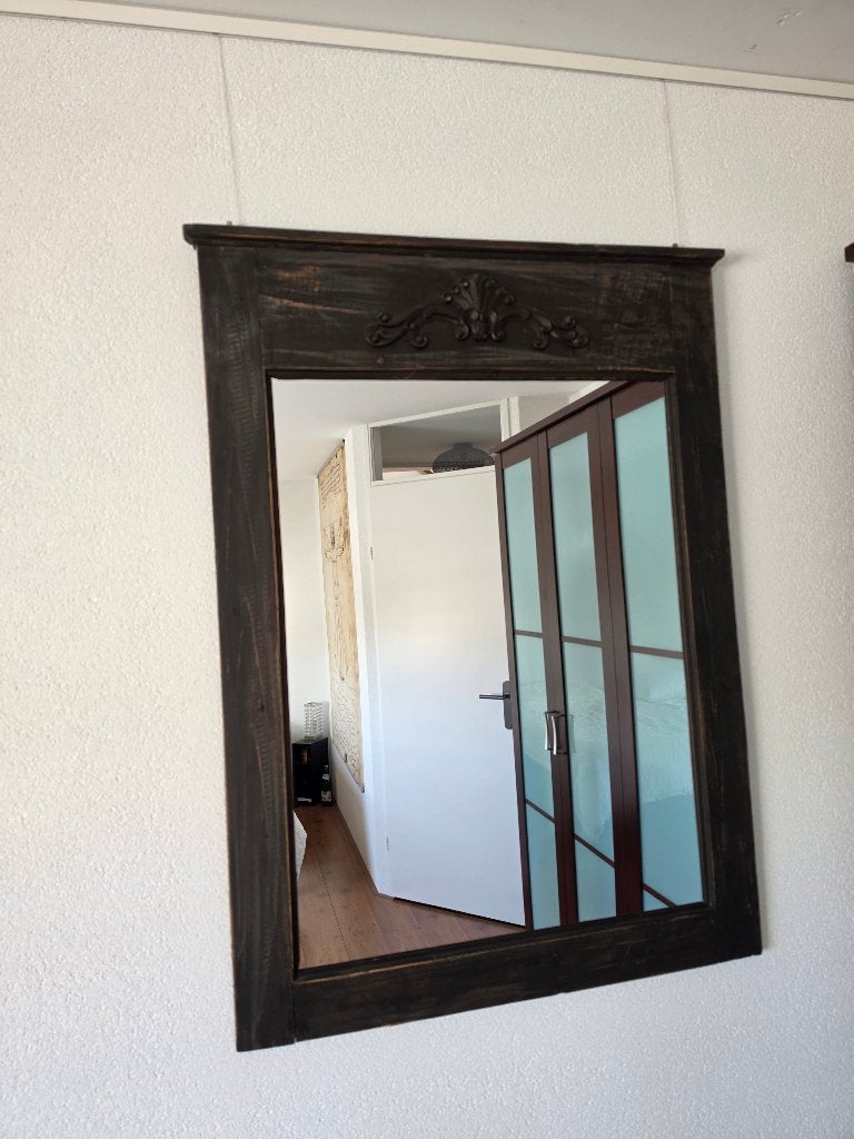 Spiegels, Huis en Inrichting, Ophalen, 100 tot 150 cm, Zo goed als nieuw, 75 tot 100 cm