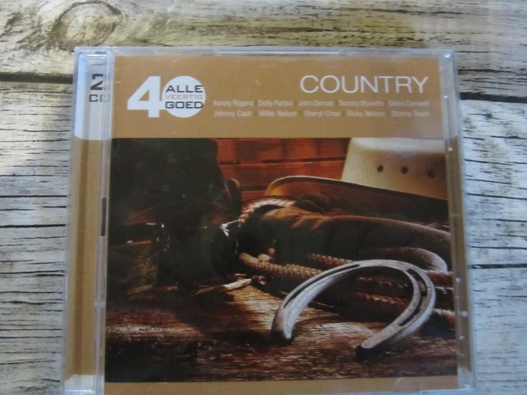 Country Muziek 2 Cd’s Box 1  10x, Ophalen of Verzenden, Zo goed als nieuw