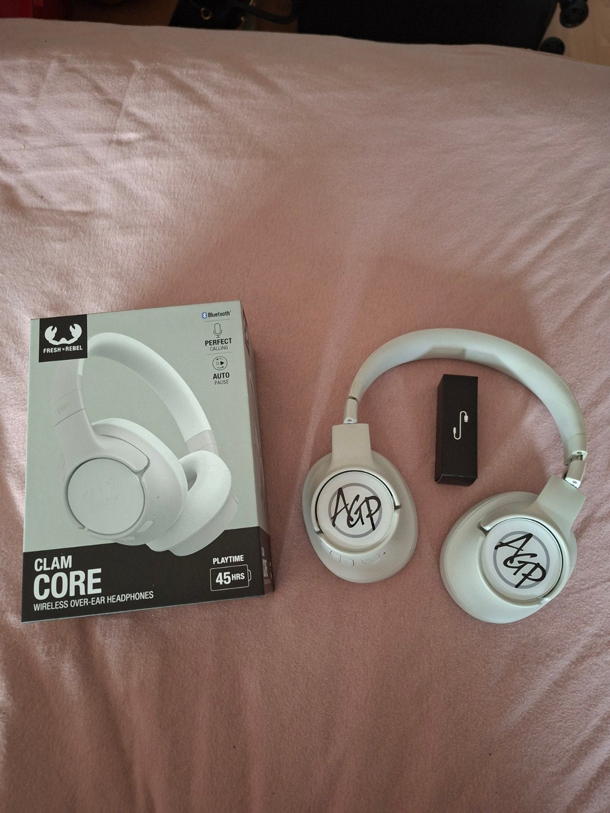 Fresh 'n Rebel Clam Core Draadloze Over-ear Koptelefoon Wit, Audio, Tv en Foto, Koptelefoons, Fresh 'n Rebel, Verzenden, Draadloos