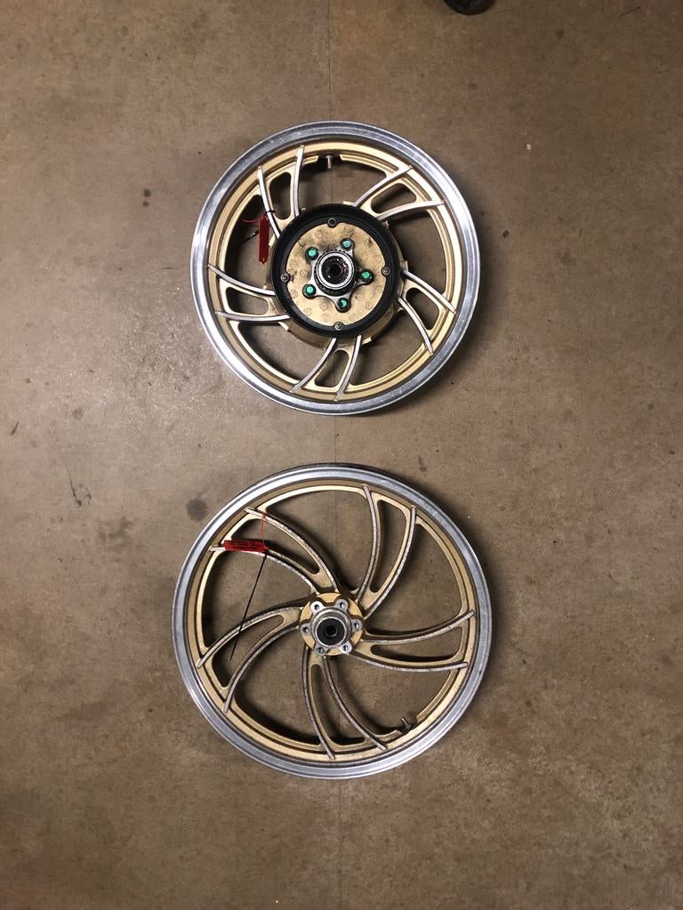 Yamaha XJ 750 Midnight Maxim Wielen/velgen set, Motoren, Gebruikt, ., Ophalen of Verzenden, .