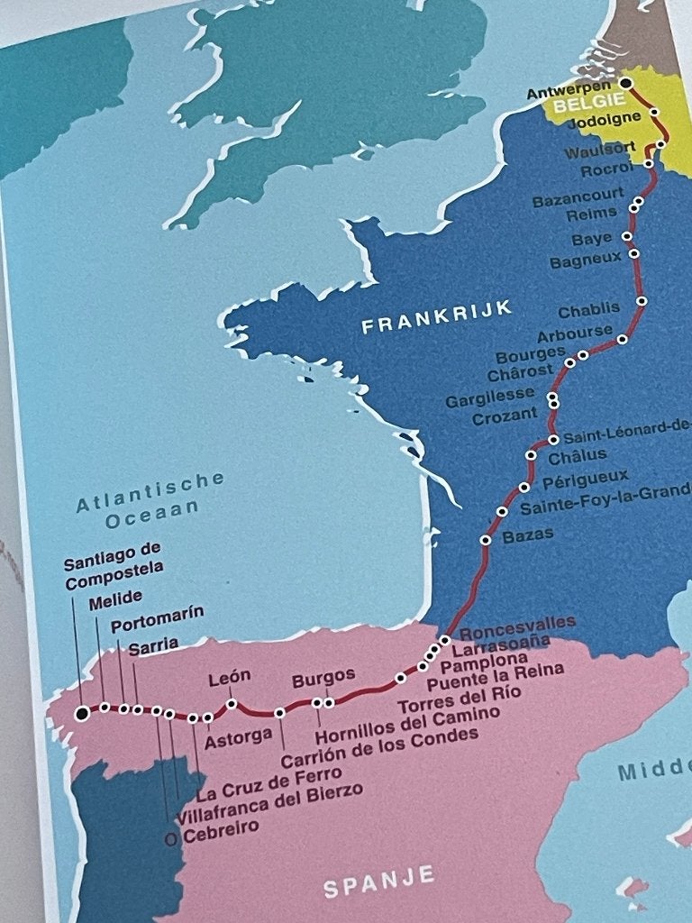 ¡Vamos! Van Antwerpen naar Santiago de Compostela NIEUW 2023, Boeken, Reisverhalen, Ophalen of Verzenden, Nieuw, Europa