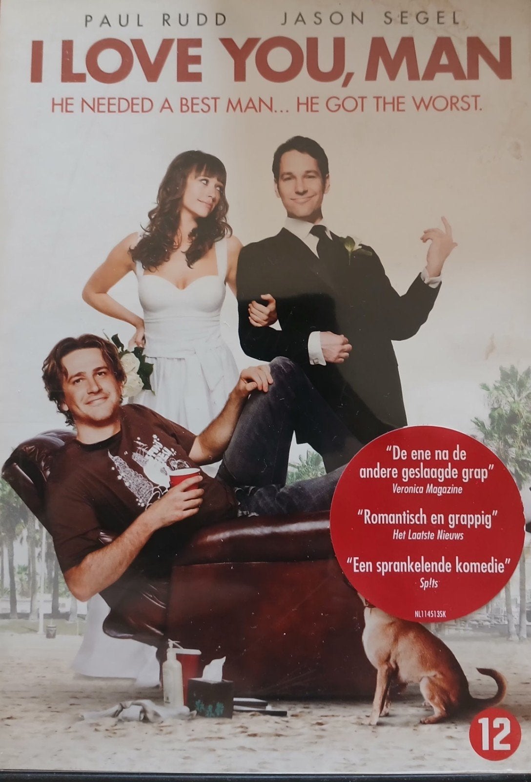 komedie dvd.s 4 stuks zie foto.pakket 109, Alle leeftijden, Ophalen of Verzenden, Zo goed als nieuw, Romantische komedie