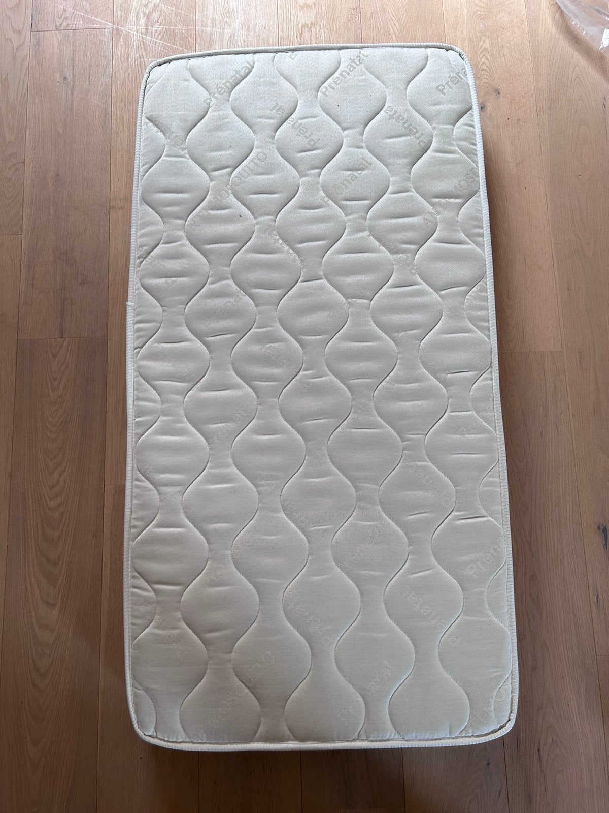 Prenatal matras 110x58, Ophalen, Zo goed als nieuw, Minder dan 140 cm, Matras