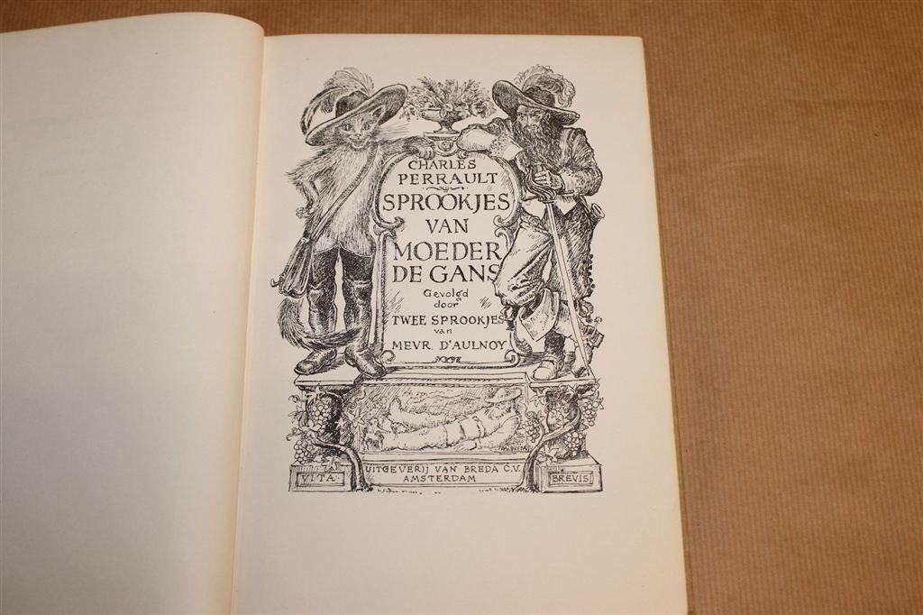Sprookjes van Moeder de Gans — Vintage met Platen [1948], Ophalen of Verzenden, Gelezen