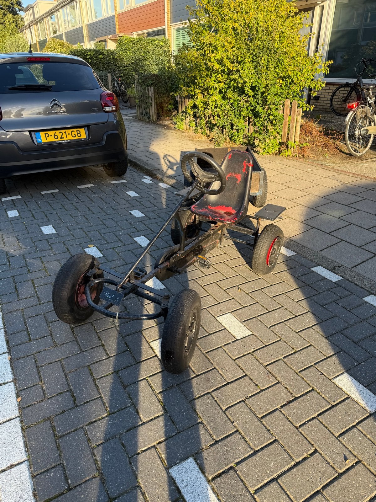 Skelter met aanhanger, Kinderen en Baby's, Ophalen, Gebruikt, Overige merken, Met kar of aanhanger