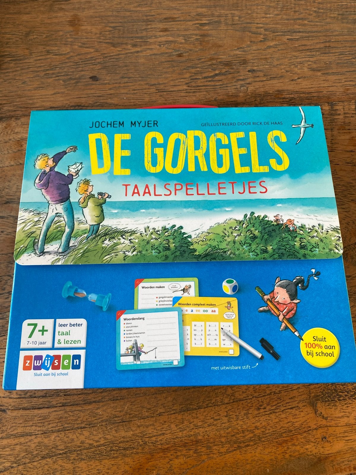 De Gorgels Taalspelletjes - Leer beter taal & lezen, Een of twee spelers, Ophalen of Verzenden, Zo goed als nieuw
