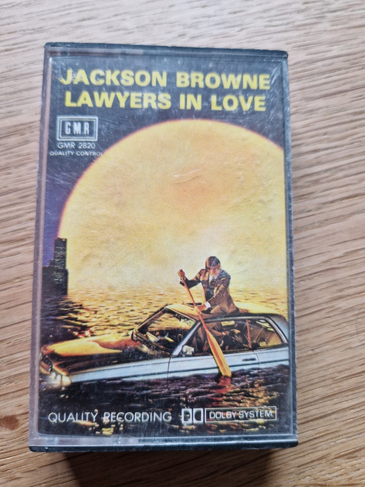 Jackson Browne - lawyers in love. cassette tape GMR label, Ophalen of Verzenden, Gebruikt, 1 bandje