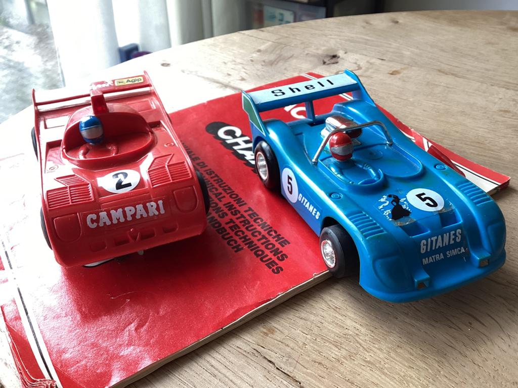 Polistil racebaan – Made in Italy – jaren 80 – accessoires, Ophalen of Verzenden