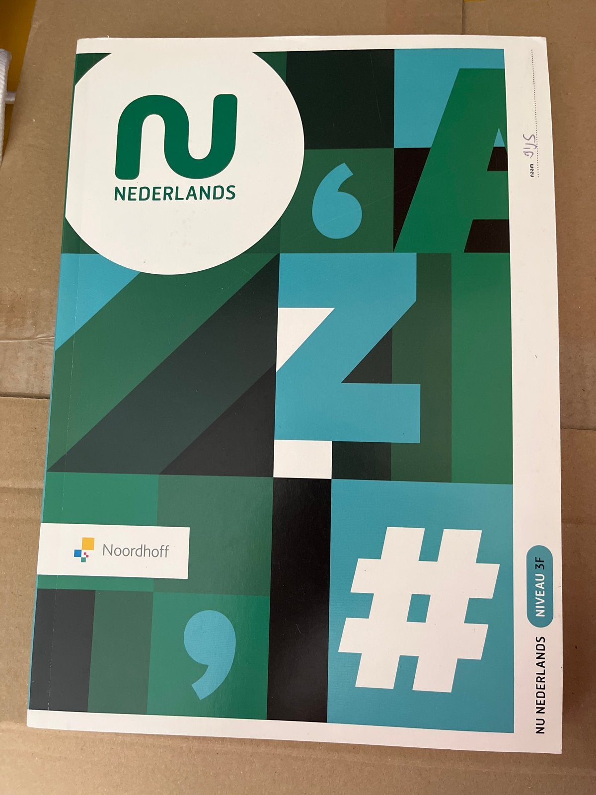 Nu Nederlands 3F - Noordhoff (Niveau 3F), Ophalen, Nieuw, Overige niveaus, Nederlands