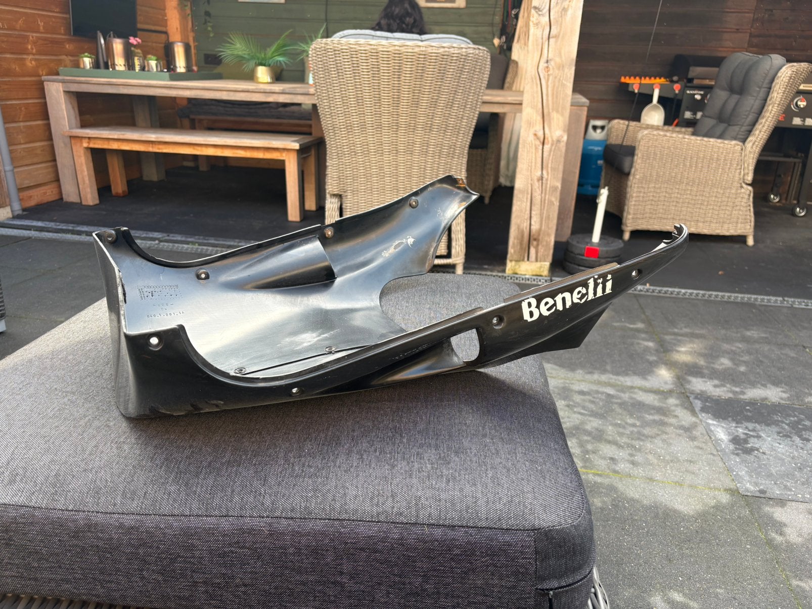 Onderkuip Benelli 491, Fietsen en Brommers, Ophalen of Verzenden, Gebruikt, Kap
