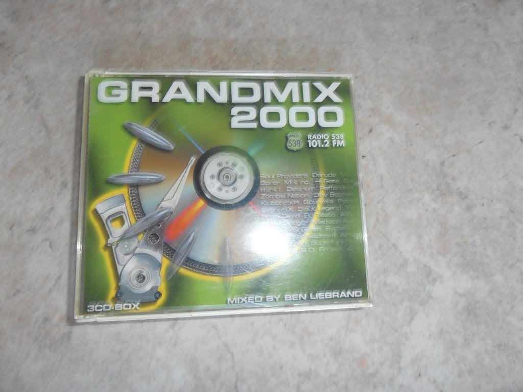 Grandmix 2000 - Mixed by Ben Liebrand (3CD-Box), Cd's en Dvd's, Cd's | Dance en House, Boxset, Dance, Ophalen of Verzenden, Zo goed als nieuw