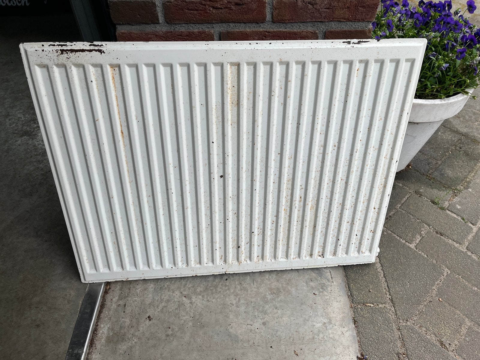 Radiator 60 x 80 cm, Doe-het-zelf en Verbouw, Verwarming en Radiatoren, Ophalen, 30 tot 80 cm, Gebruikt, Radiator