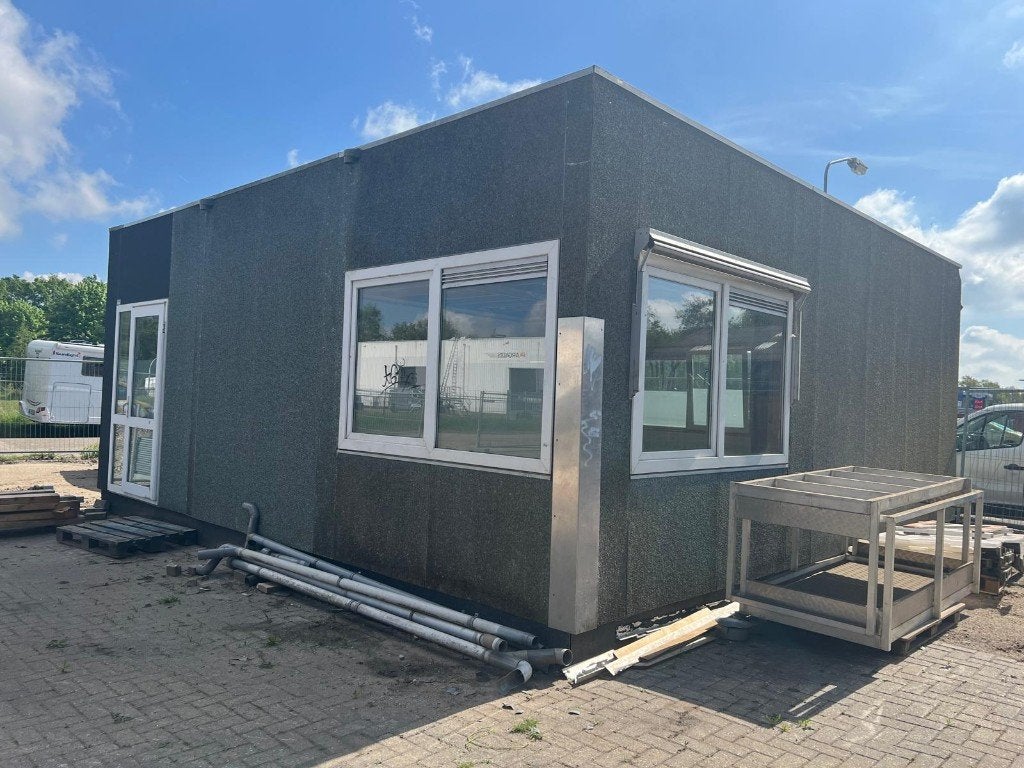 Woonunit/kantoorunit/bouwkeet, Ophalen, Gebruikt