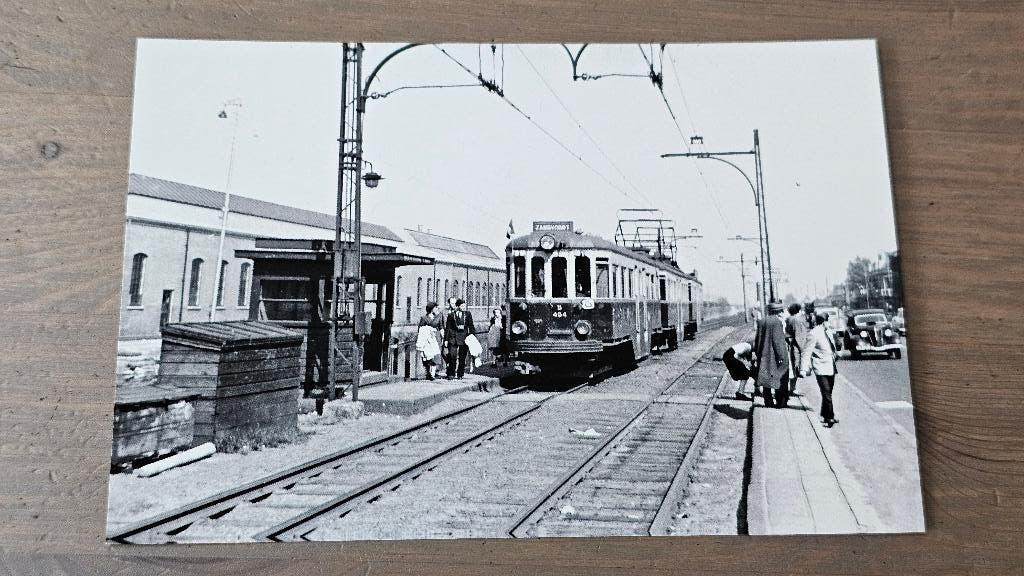 Foto TRAM NZH Haarlem B464 Amsterdam Sloterdijk, Verzenden, Gebruikt, Tram, Overige typen