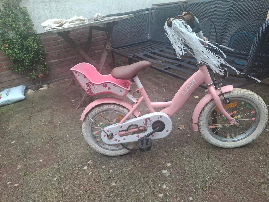 Soef meisjes fiets 3-5 jaar, Ophalen, Gebruikt, Overige merken