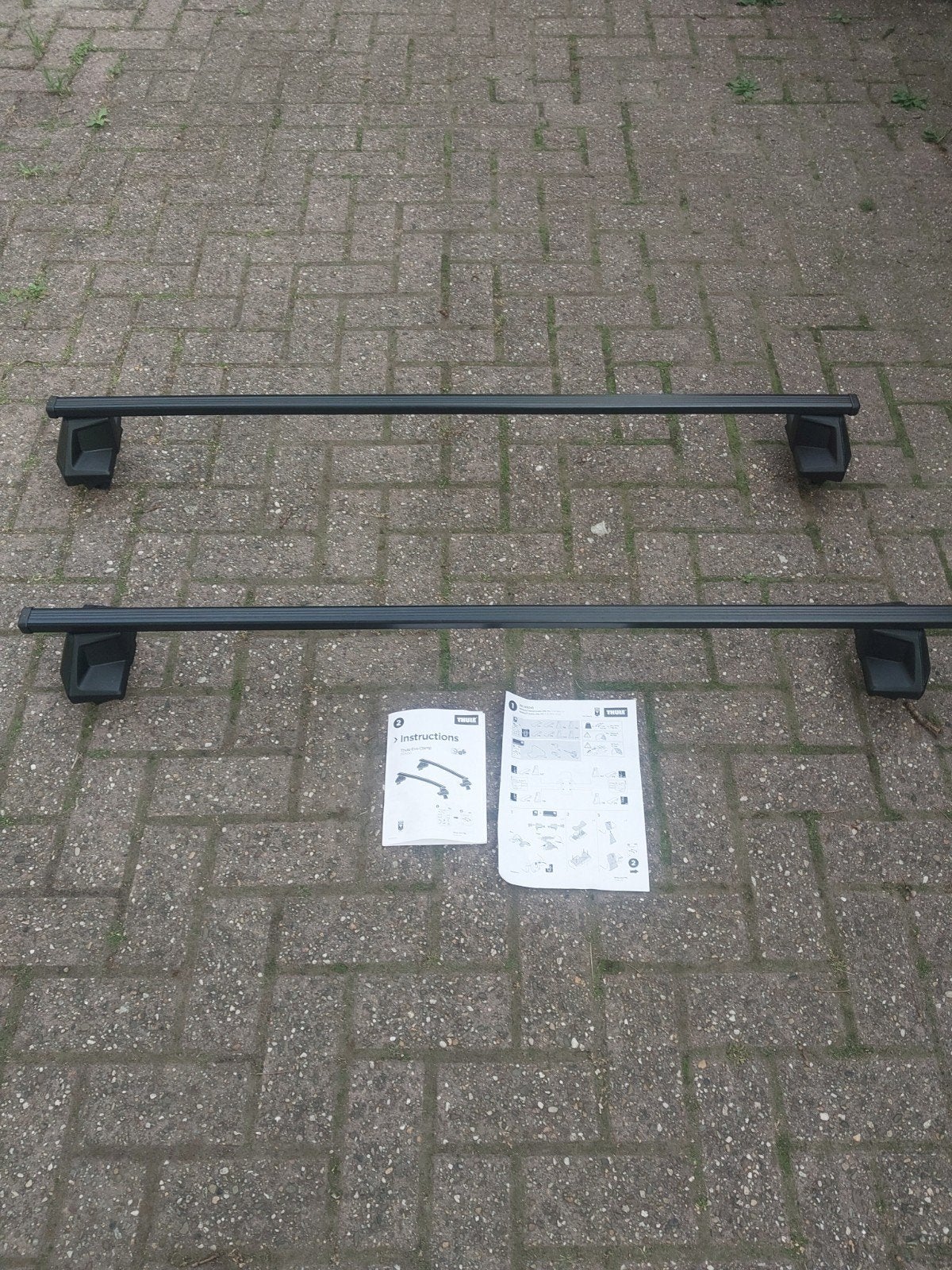 Thule dakdragers met kit voor Renault, Auto diversen, Dakdragers, Ophalen, Zo goed als nieuw