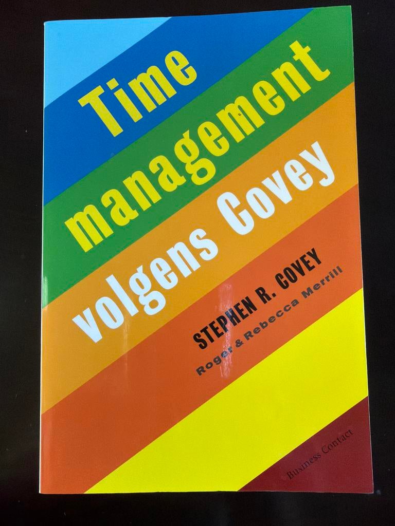 Time Management volgens Covey - Stephen R. Covey, Boeken, Ophalen of Verzenden, Zo goed als nieuw, Management