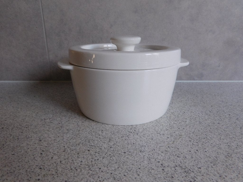 Boska Botervloot Wit 800 ml. 15x7 cm. Cheese Baker, Overige merken, Keramiek, Overige typen, Ophalen of Verzenden