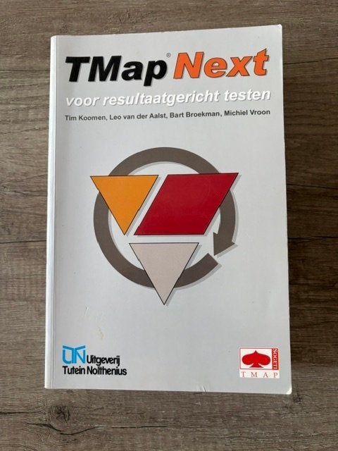 TMap Next - voor resultaatgericht testen, Boeken, Ophalen of Verzenden