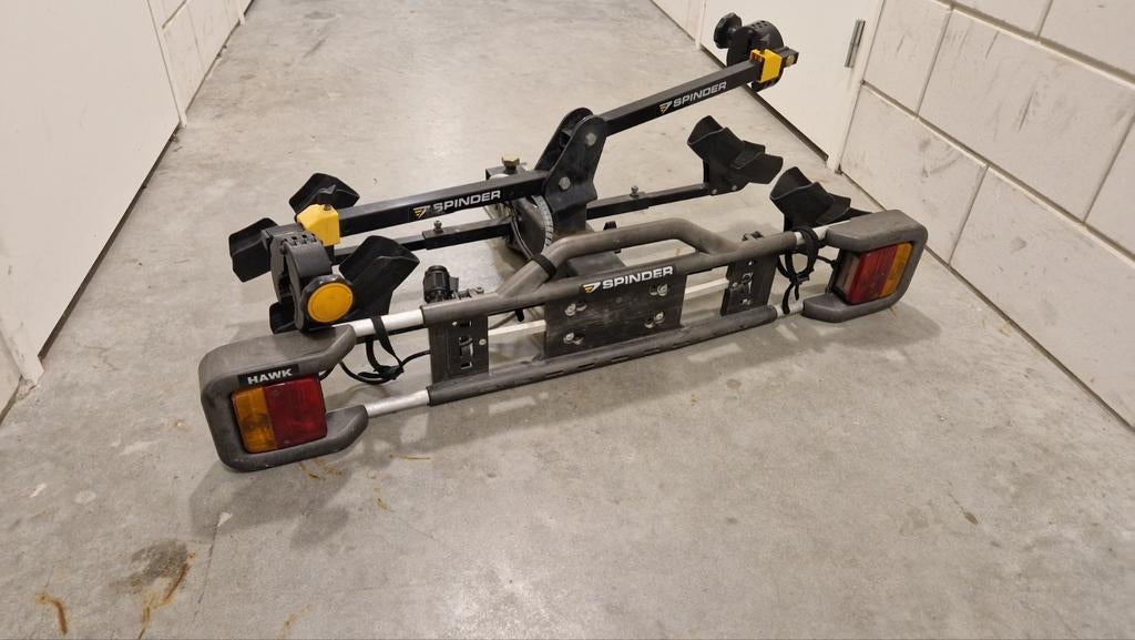 Fietsendrager, twee fietsen, Ophalen, Gebruikt, Trekhaakdrager