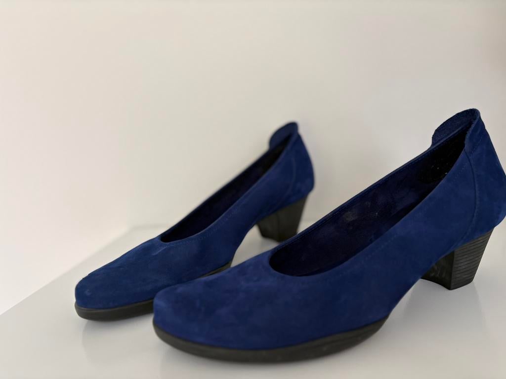 Arche pumps mt 41, Kleding | Dames, Schoenen, Pumps, Zo goed als nieuw, Verzenden, Blauw