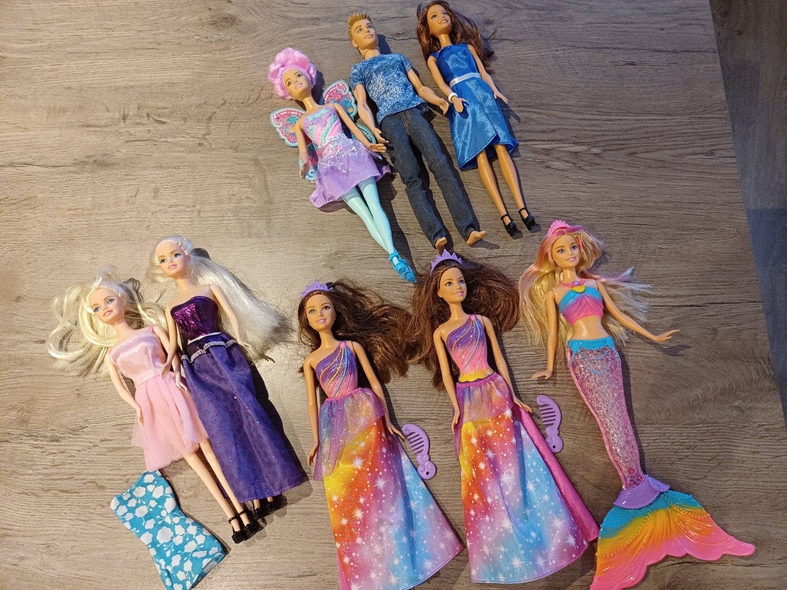 Set Barbie's uit 2016-2020, Kinderen en Baby's, Speelgoed | Poppen, Ophalen, Zo goed als nieuw, Barbie