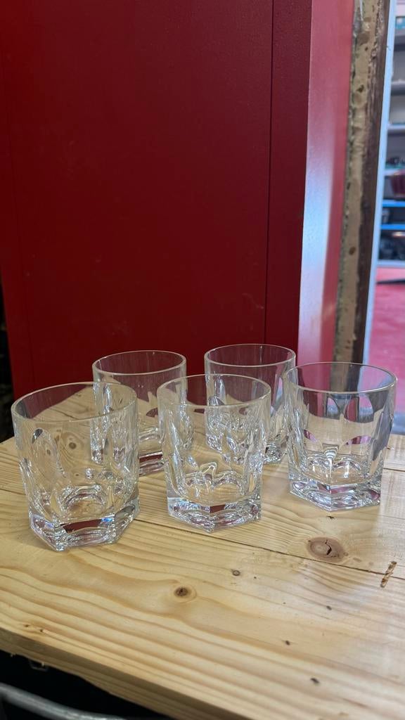 Waterglazen, Ophalen, Glas of Glazen, Effen, Glas