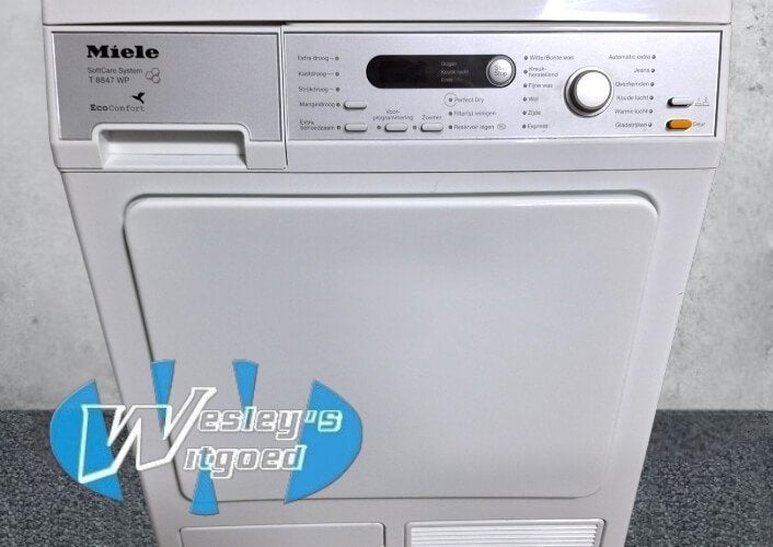 Miele warmtepompdroger 7kg – A+ – 1 jaar garantie​, Wesley's Witgoed, Info@wesleyswitgoed.nl, Industrieweg 3B, 1613KT Grootebroek, Nederland