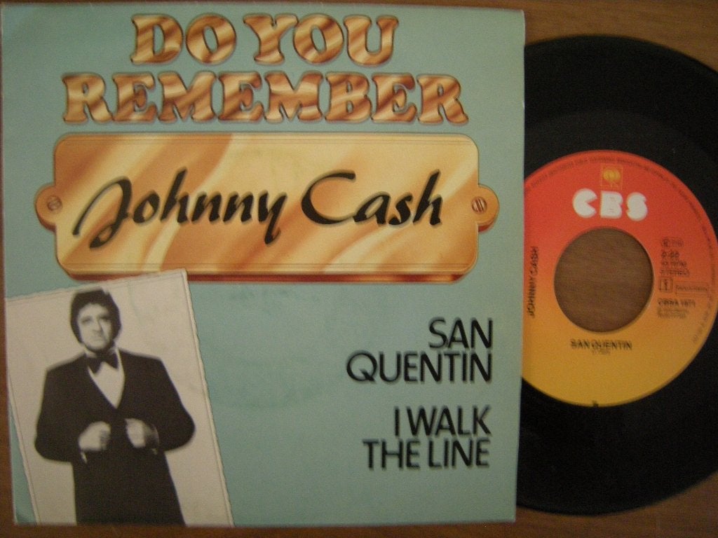 Johnny Cash (San Quentin), Cd's en Dvd's, Vinyl Singles, 7 inch, Ophalen of Verzenden, Zo goed als nieuw, Country en Western