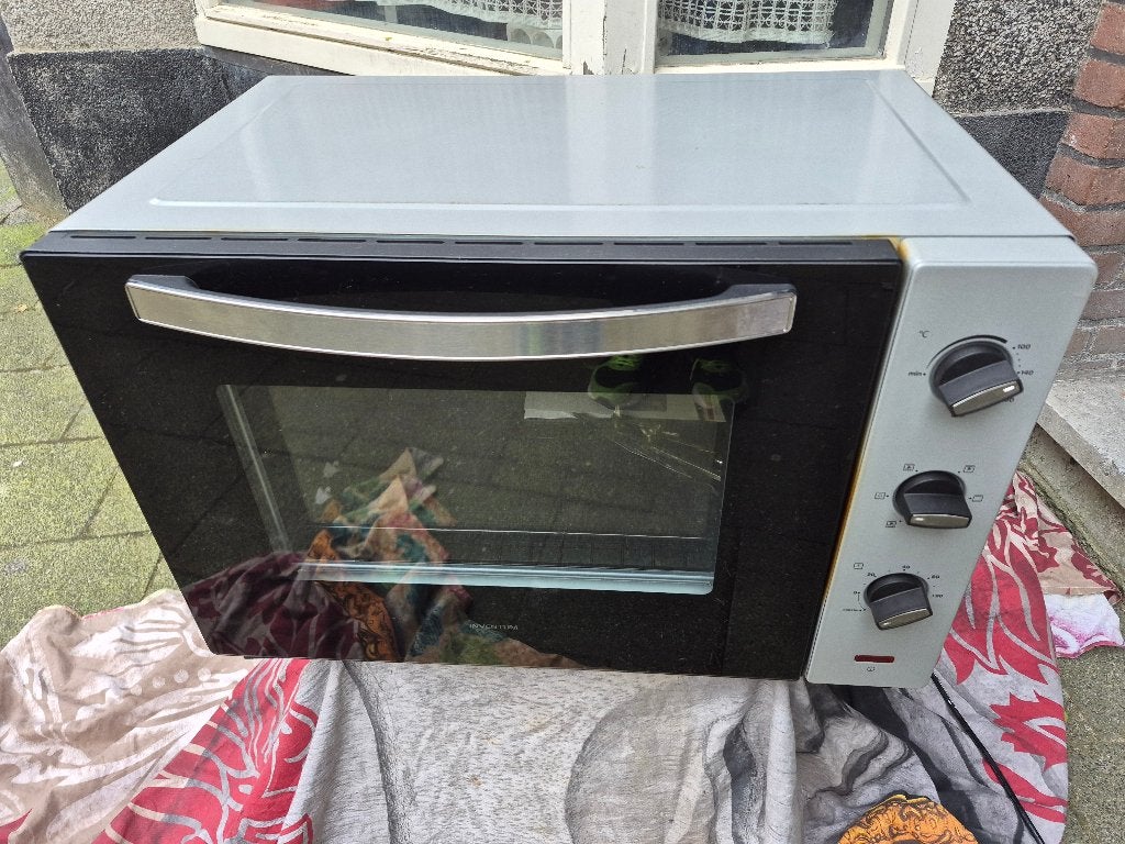 Compacte Inventum Oven - OV607S/01, Ophalen, Minder dan 45 cm, Gebruikt, Hete lucht
