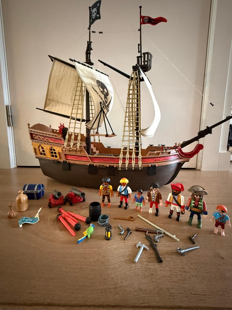 Playmobil piratenschip 5135, Ophalen, Gebruikt, Complete set