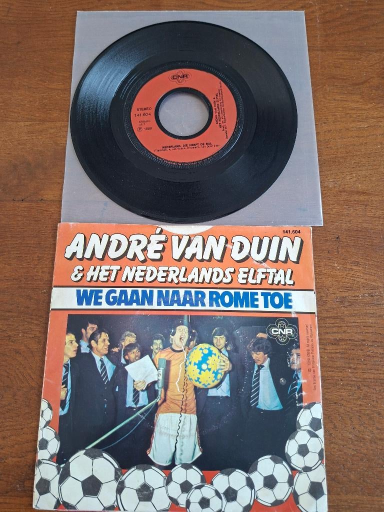 Andre van Duin ,nederland ,die heeft de bal, Gebruikt, 7 inch, Single, Ophalen of Verzenden