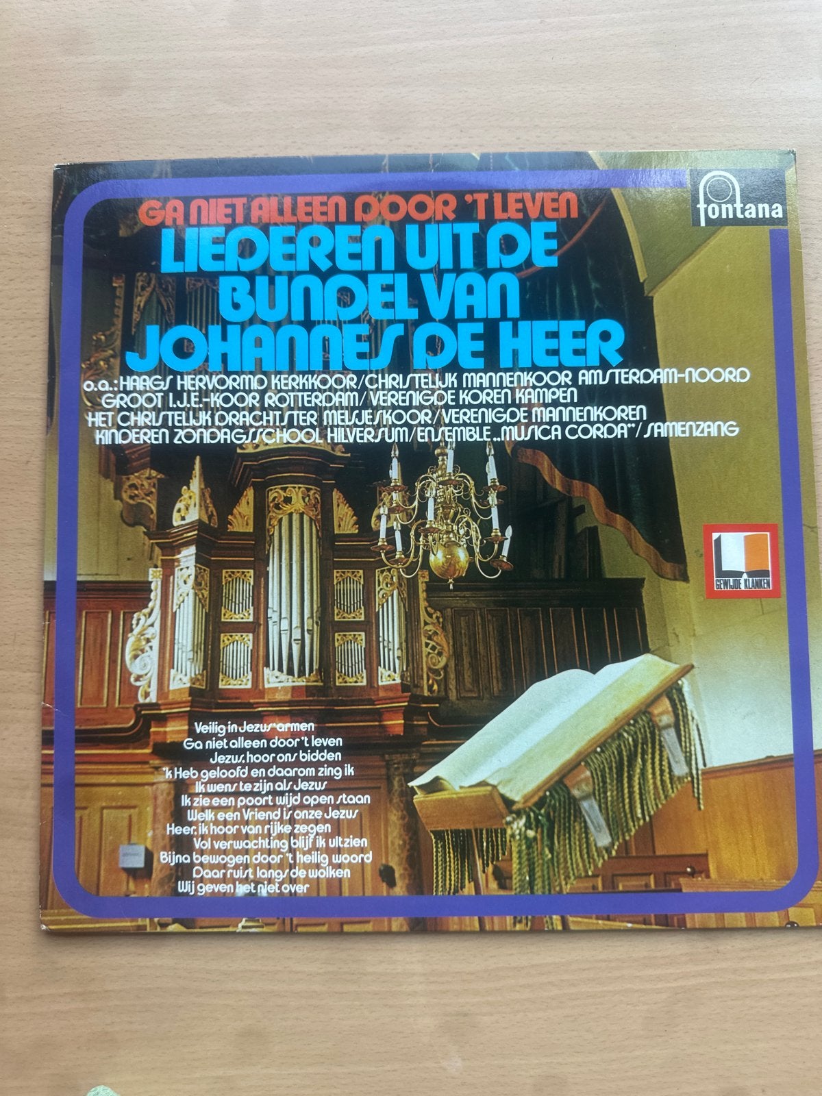 Ga Niet Alleen Door 't Leven - L.P. Johannes de Heer, LP, Gebruikt, Overige genres, Ophalen of Verzenden