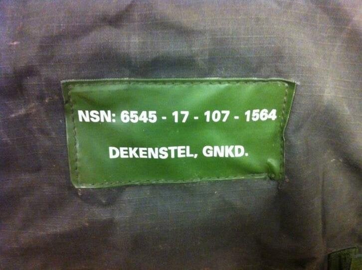 Grote militaire dekentassen in diverse maten van canvas, Ophalen of Verzenden, Niet ingevuld, Niet ingevuld, Niet ingevuld