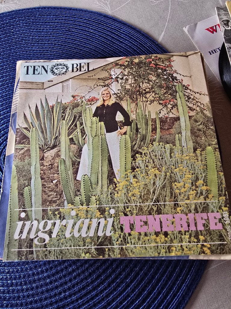 ingriani tenerife, Verzenden, Gebruikt, 7 inch, Levenslied of Smartlap