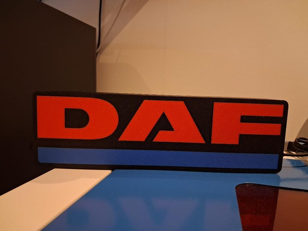 Lichtbak DAF, Verzamelen, Merken en Reclamevoorwerpen, Ophalen of Verzenden, Nieuw, Lichtbak of (neon) lamp