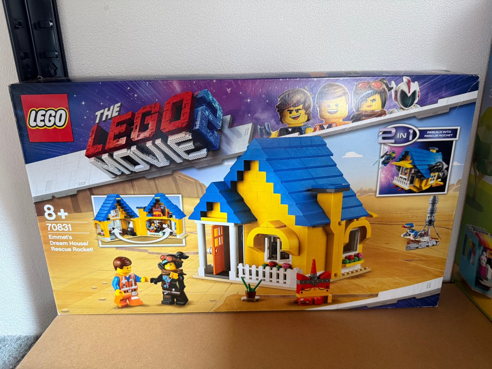 The LEGO Movie 2 70831: Emmet’s Dream House/Rescue Rocket, Overige thema's, Lego, Ophalen of Verzenden, Zo goed als nieuw