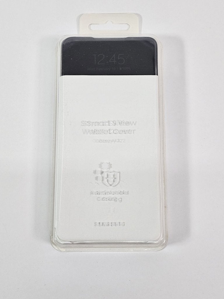 Samsung Galaxy A72 4G (2021) S View Wallet Hoesje – Wit