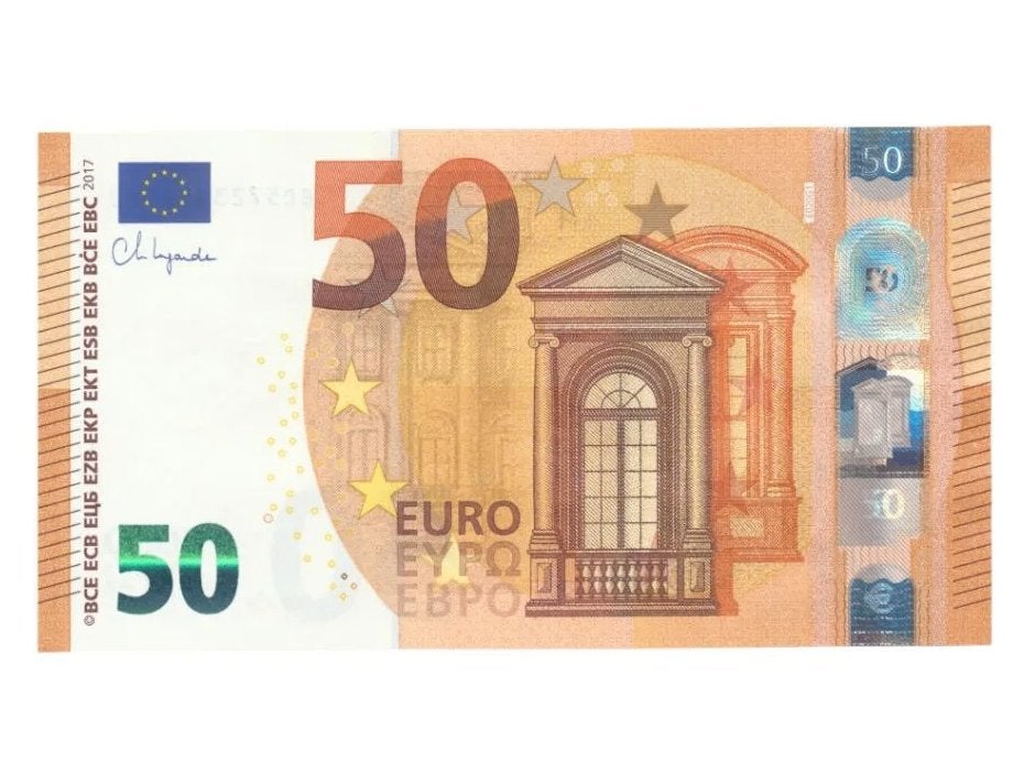 Slowakije 50 euro 2017 Christine Lagard UNC