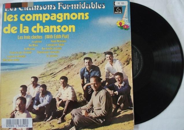 Les compagnons de la chanson - Les chansons formidables, Ophalen of Verzenden, 1970 - 1979, Gebruikt, 12 inch