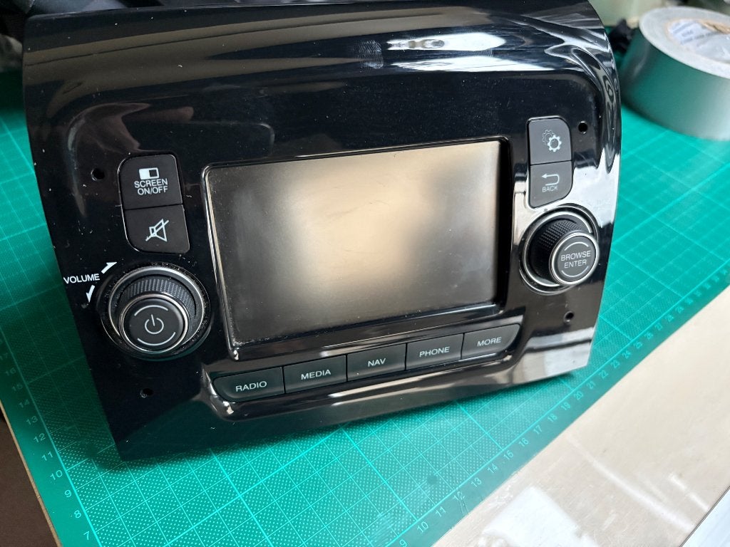 Ducato , boxer, car media player met GPS, Ophalen of Verzenden, Zo goed als nieuw