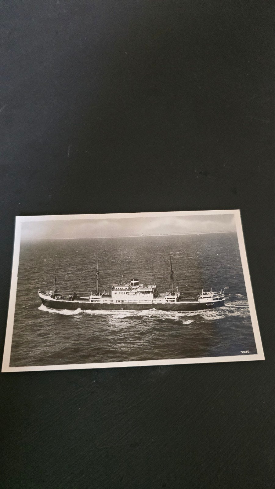 Ansichtkaart m.s. Willemstad / Oranjestad, Verzamelen, Scheepvaart, Ophalen of Verzenden, Kaart, Foto of Prent