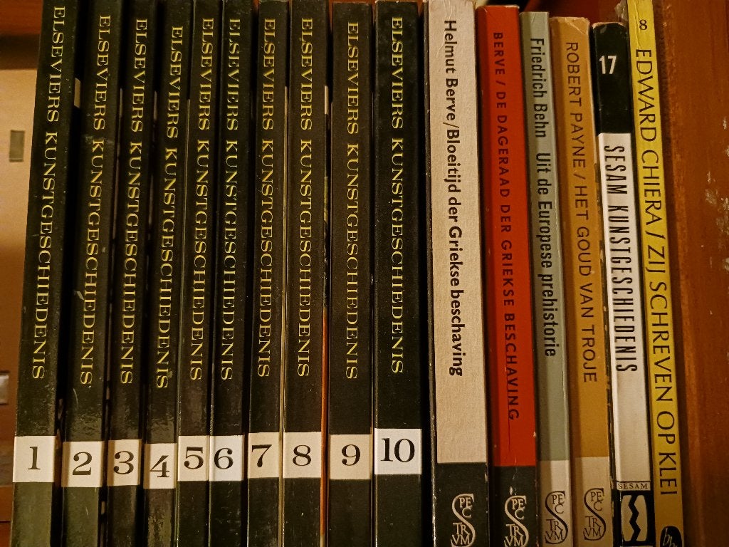 Pocketserie Elsevier kunstgeschiedenis (e.a.) , 16 stuks, Ophalen, Zo goed als nieuw