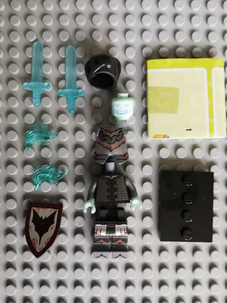 Lego minifiguur col19-3 serie 19 fright knight nieuw, Nieuw, Ophalen of Verzenden, Minifiguren serie, Complete set