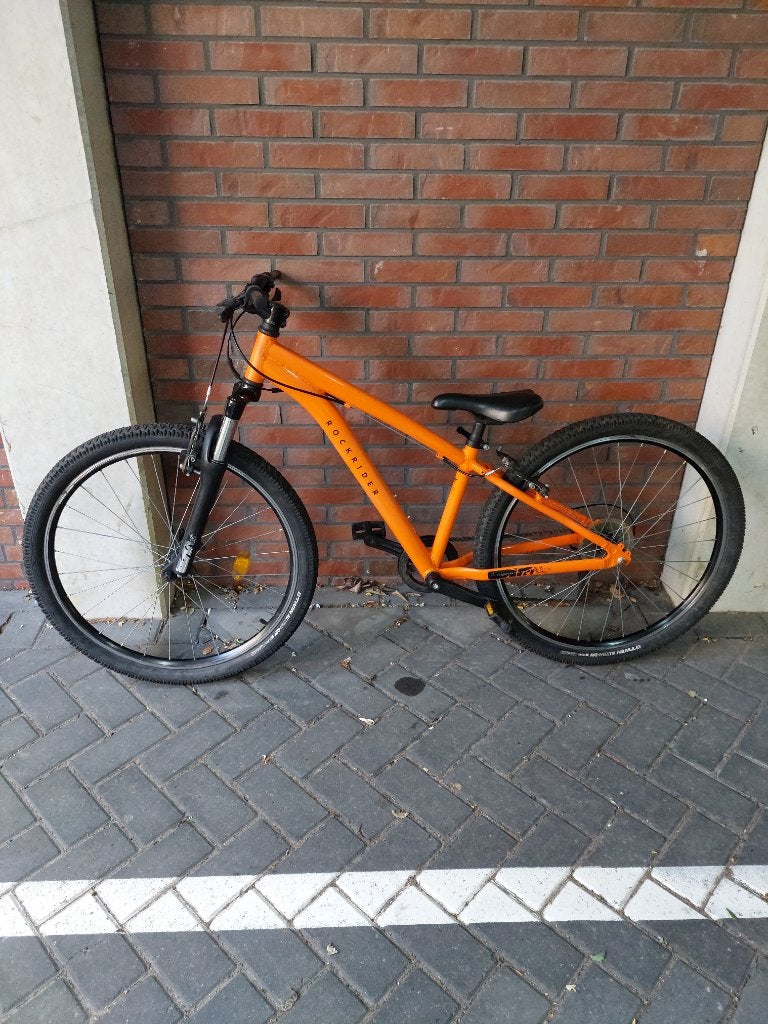 Rockrider EXPL500, Velgrem, Versnellingen, Zo goed als nieuw, Ophalen