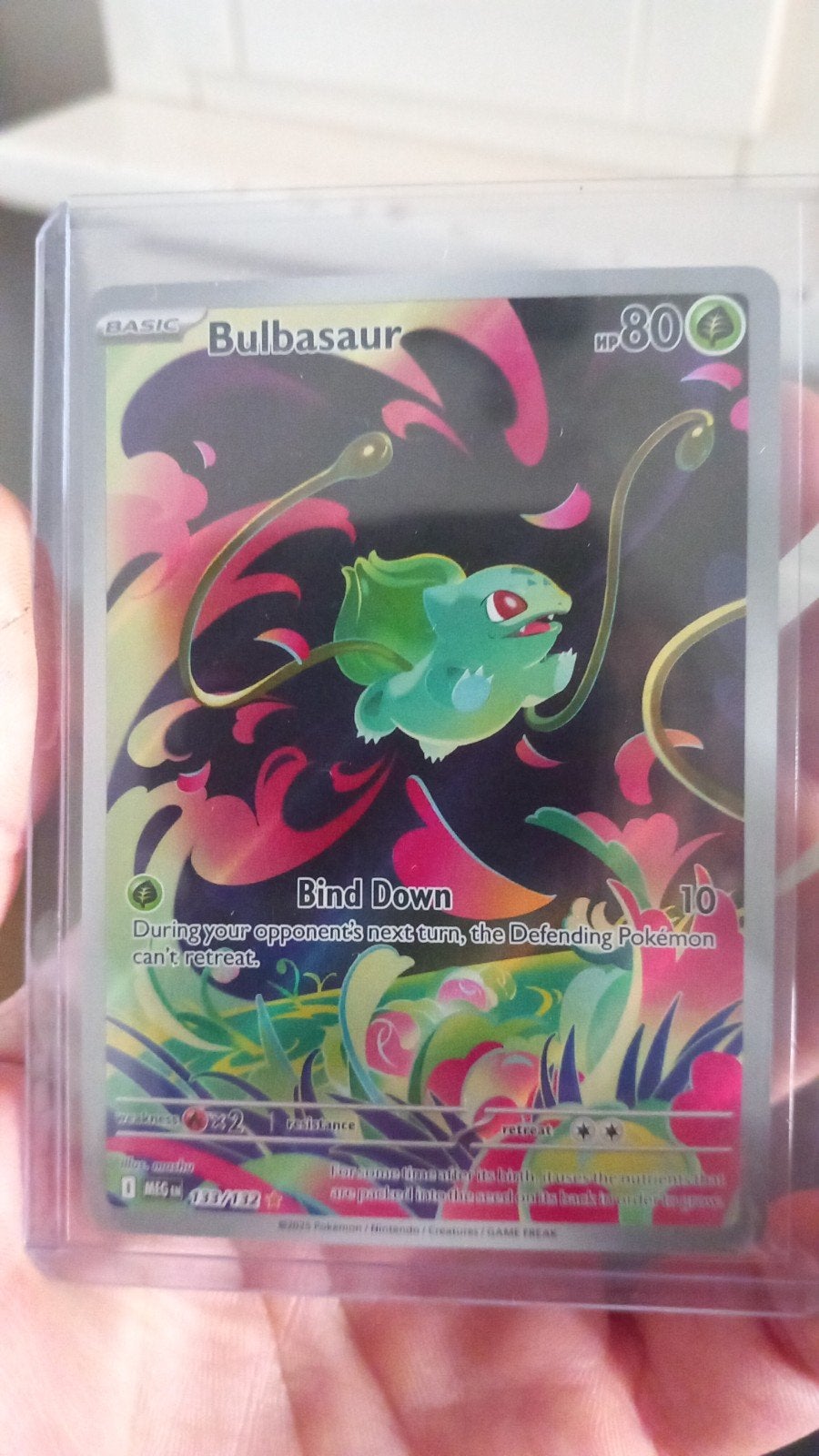Bulbasaur Pokémon Kaart - Nieuwstaat, Ophalen of Verzenden