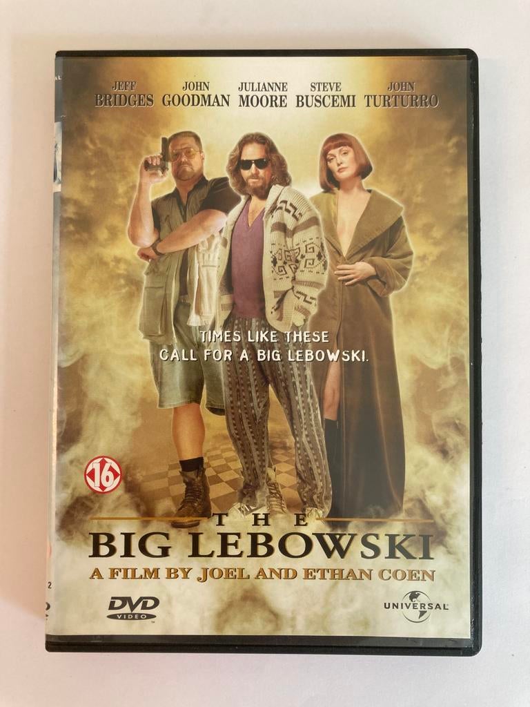 The Big Lebowski, 1998 / DVD / Ethan & Joel Coen, Vanaf 12 jaar, Ophalen of Verzenden, Zo goed als nieuw, Komedie