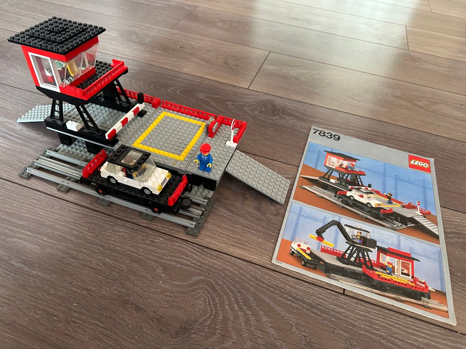 Lego 7839 autotransport, gratis bezorgd A’dam-Utrecht, Gebruikt, Lego, Ophalen of Verzenden, Inclusief instructies